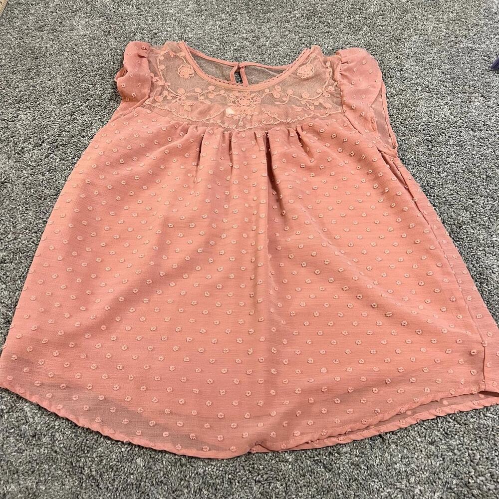 Mine Women's Peach Blouse size Small